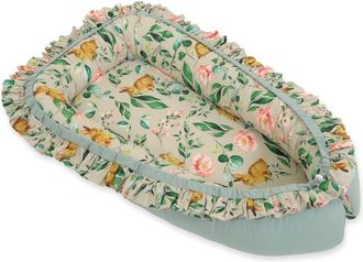 OEM Arrullo Para Beb&eacute; Premium Con Volantes - Conejo Con Flores