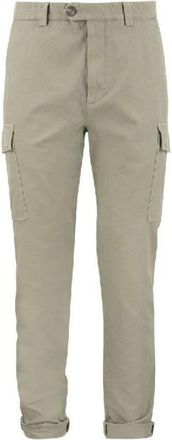 Brunello Cucinelli Khaki Cargo Trousers, Brand Size 52 (US Size 36)