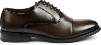 TruClothing Classic Cap-Toe Oxford Lace-Up Formal Shoes