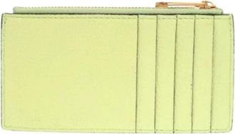 Gucci Tweedehands leren portemonnees - Dames - Vintage Accessoires - Groen - ONE Size - Leer - Vintage