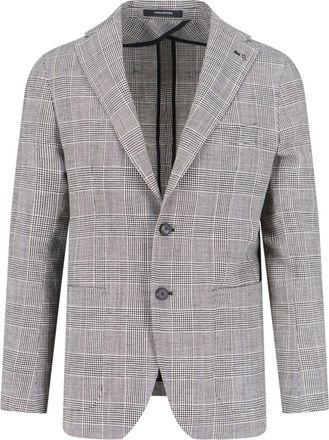 Tagliatore Single-Breasted Blazer - White
