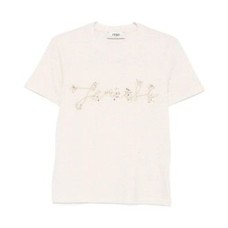 Women's Fendi T-Shirts - up to −60% | Stylight