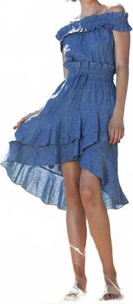 The Jetset Diaries Sloan Skirt In Chambray