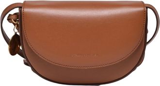 Stella McCartney Tracolla - Dames - Schoudertassen - Bruin - ONE Size - Katoen - Tassen
