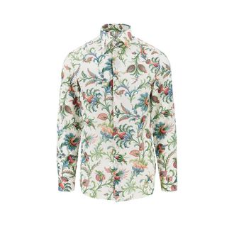 Etro Printed cotton shirt Man 41