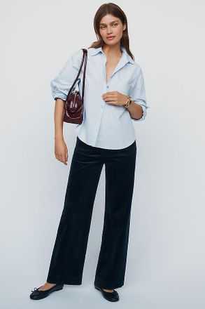 Maeve Colette Corduroy Full Length Wide Leg Pants