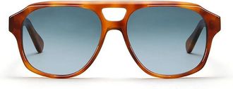 L.G.R Gabon 7023 Mens Sunglasses Tortoiseshell Size 57