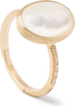 Marco Bicego Siviglia 18K Yellow Gold, Diamond & Mother-of-Pearl Ring at Nordstrom, Size 5.5