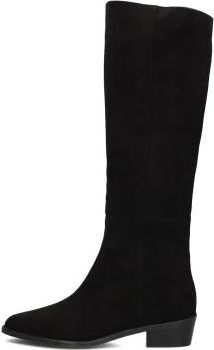 Notre-V Schoenen, Dames, Zwart, 42 EU, Su&egrave;de, Elegante Zwarte Su&egrave;de Laarzen