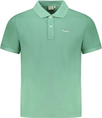 Pepe Jeans London Verde Katoenen Heren Polo