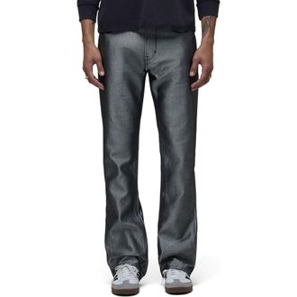 Hudson Walker Kick Flare Jeans in Silver Rinse at Nordstrom, Size 28