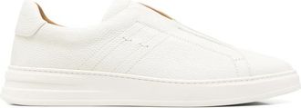 Henderson Baracco Grainy Leather Sneakers