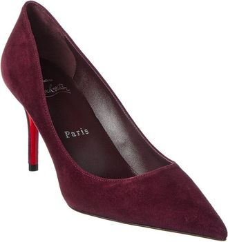 Christian Louboutin Miss Z 80 Suede Pump
