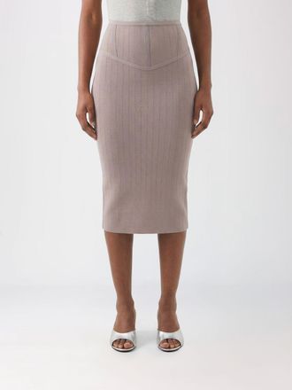 Patrizia Pepe Jersey Midi Skirt
