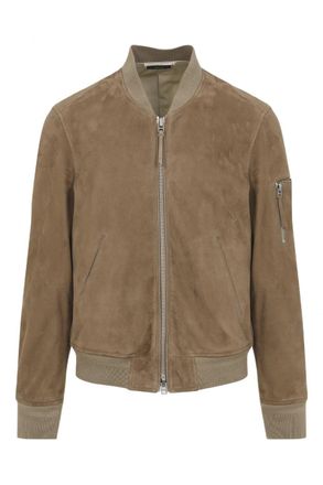 Tom Ford LIGHT SUEDE BOMBER Size: 52, colour: SAND