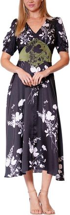Julia Jordan Satin Dress