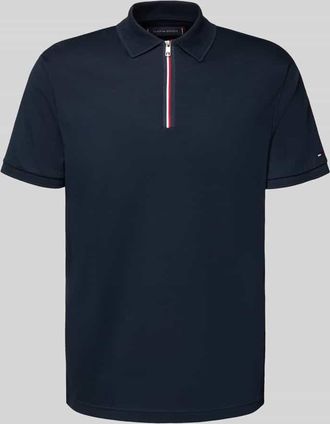 Tommy Hilfiger Regular Fit Poloshirt aus reiner Baumwolle in Dunkelblau, Größe XXXL