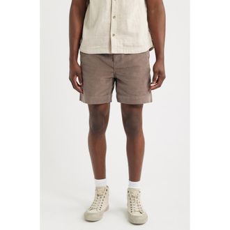Imperfects Easy Rider Stretch Corduroy Shorts in Driftwood at Nordstrom, Size X-Large