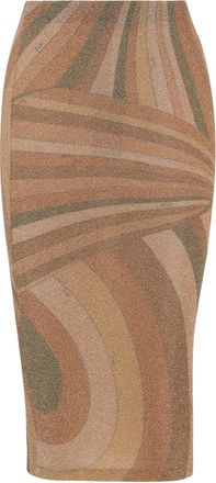 Pucci Womens Skirts Golden