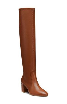 Stuart Weitzman Yuliana 60 Slouch Boot in Bridle Brown at Nordstrom Rack, Size 9