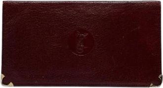 Celine Pre-owned Vintage Portemonnee - Dames - Vintage Accessoires - Rood - ONE Size - Leer - Vintage