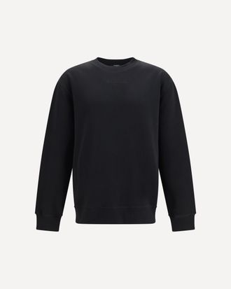 Balmain Embroidered logo crewneck Sweatshirt Male XL