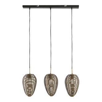 Light & Living L&aacute;mpara Colgante - Yaelle - Bronce - Metal - - Light&living