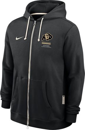 Nike Colorado Sideline Standard Issue Nike Mens Dri-FIT College Full-Zip Hoodie in Black | IV9842-010
