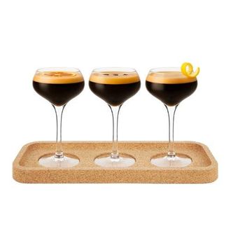 Final Touch Espresso Martini Flight Set - 4 Pieces - 4.75 oz in Clear at Nordstrom