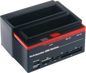Trade Shop Trade Shop - Triple Triple Docking Estaci&oacute;n 3 Disco Duro 3.5 2.5 Double Sata 1 Ide Hd Caja