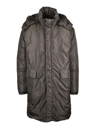 Aspesi Padded Parka With High Collar And Detachable Hood