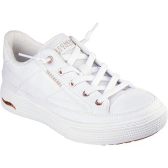 Skechers Arch Fit Arcade - Tot Ziens Daar Textiele Dames Witte Sneakers