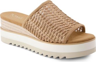 Toms Diana Mule Sandal in Rust/copper at Nordstrom, Size 9.5