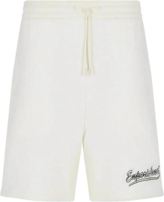 Emporio Armani Beige Sweat Shorts 6R1Pu 11Jwpz 0128 - Heren - Korte Broeken - Beige - S - Korte Broeken