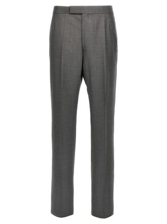 Thom Browne Grey Classic Narrow Fit Pants