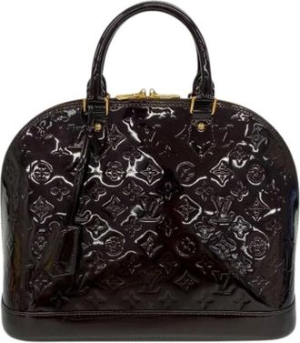 Louis Vuitton Pre-owned Handbags, female, Purple, Size: ONE SIZE Pre-owned Vintage Handbag