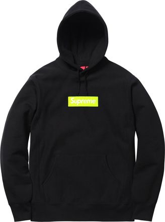 SUPREME FW17 Box Logo Hoodie Black SUP-FW17-611