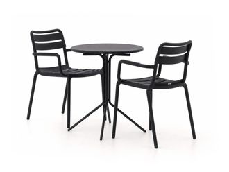 Forza Furniture Forza Vico/Aziano &oslash;60cm dining tuinset 3-delig stapelbaar