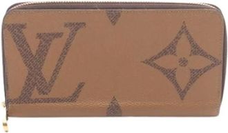 Louis Vuitton Pre-owned Wallets, female, Brown, Size: ONE SIZE Pre-owned Canvas Wallet