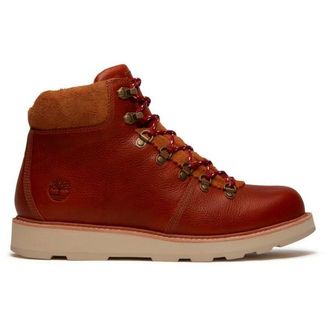 Timberland Britton Mills Mid Lace Up Waterproof Boot Freizeitstiefel f&uuml;r Herren | rot
