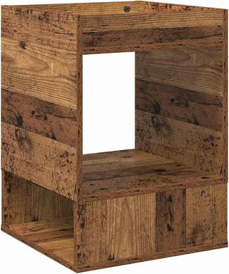 vidaXL Mesa Auxiliar Madera Vieja 40 X 40 X 56 Cm Madera De Ingenier&iacute;a Vidaxl