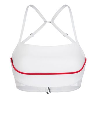 Jacquemus Reggiseno sportivo Jacquemus x Nike - Bianco