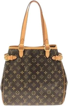 Louis Vuitton Pre-owned Handbags, female, Brown, Size: ONE SIZE Pre-owned Batignolles Vertical Monogram Shoulder Bag