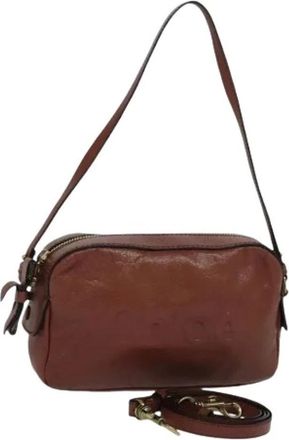 Chlo&eacute; Pre-owned Cross Body Bags, female, Brown, Size: ONE SIZE Pre-owned Shoulder Bag