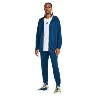 Under Armour Heren Curry-hardloopbroek met klein logo (Blauw)