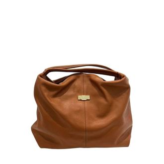 Baldinini Brown Cowhide Shoulder Womens Bag