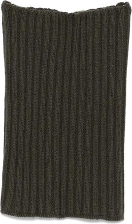 Rick Owens Sciarpa rettangolare in maglia a coste - Verde