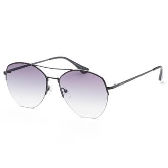Calvin Klein Mens 57mm Black Sunglasses