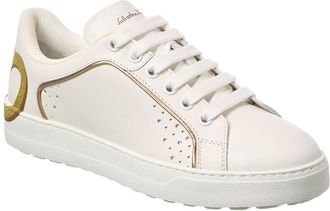 Ferragamo Manhattan Leather Sneaker