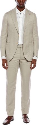 Isaia 2pc Silk & Linen-Blend Suit